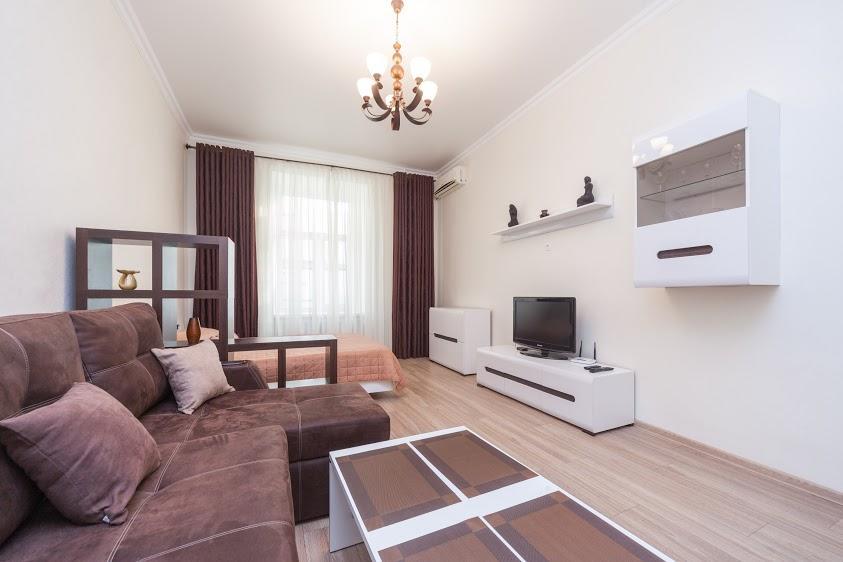 Center, Apartment On Deribasovskaya 10 敖德萨 外观 照片